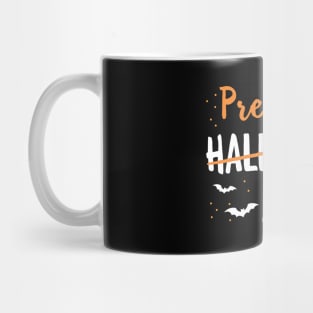 Funny Pregnancy Announcement Gift Halloween AF Mug